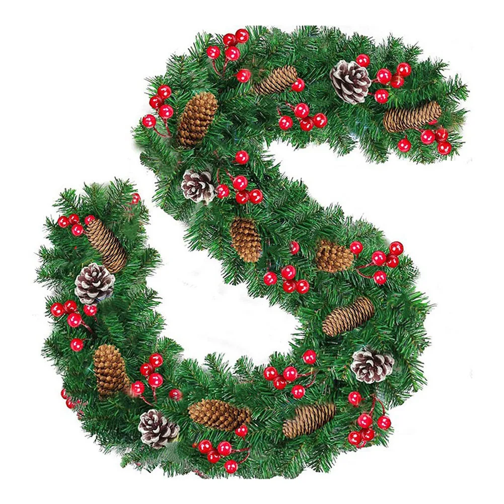 Christmas Garland Christmas Vine Red Berries Wall Door Decor With Pinecones Christmas Decoration Garland Rattan
Christmas Garland Christmas Vine Red Berries Wall Door Decor With Pinecones Christmas Decoration Garland Rattan