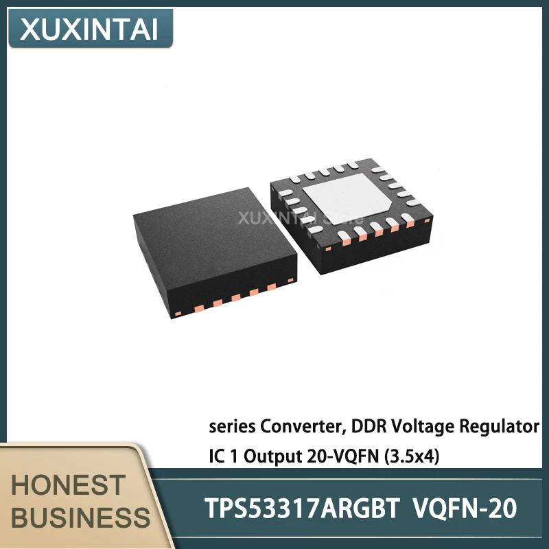 Преобразователь серии TPS53317ARGBT TPS53317, регулятор напряжения DDR IC 1 выход 20-VQFN (3,5x4), 5 шт./лот
Преобразователь серии TPS53317ARGBT TPS53317, регулятор напряжения DDR IC 1 выход 20-VQFN (3,5x4), 5 шт./лот