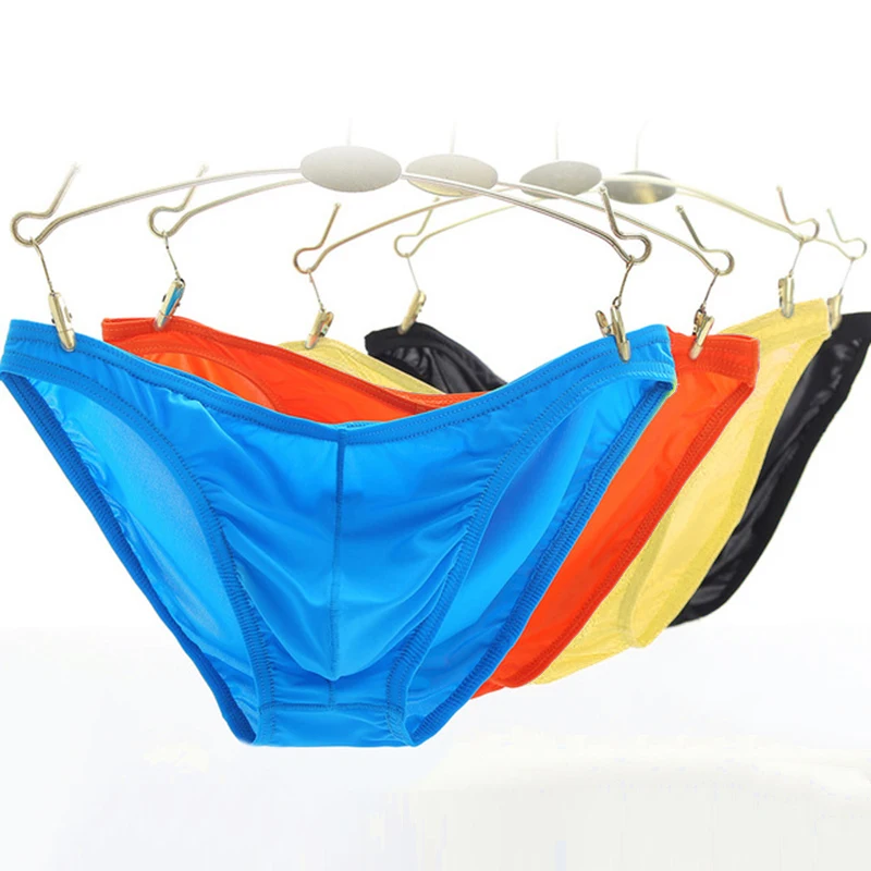 Men's Sexy Thin Underpants Male Transparent Nylon Briefs Skin-friendly Panties Soft Underwear Solid Color Underpants
Men's Sexy Thin Underpants Male Transparent Nylon Briefs Skin-friendly Panties Soft Underwear Solid Color Underpants
