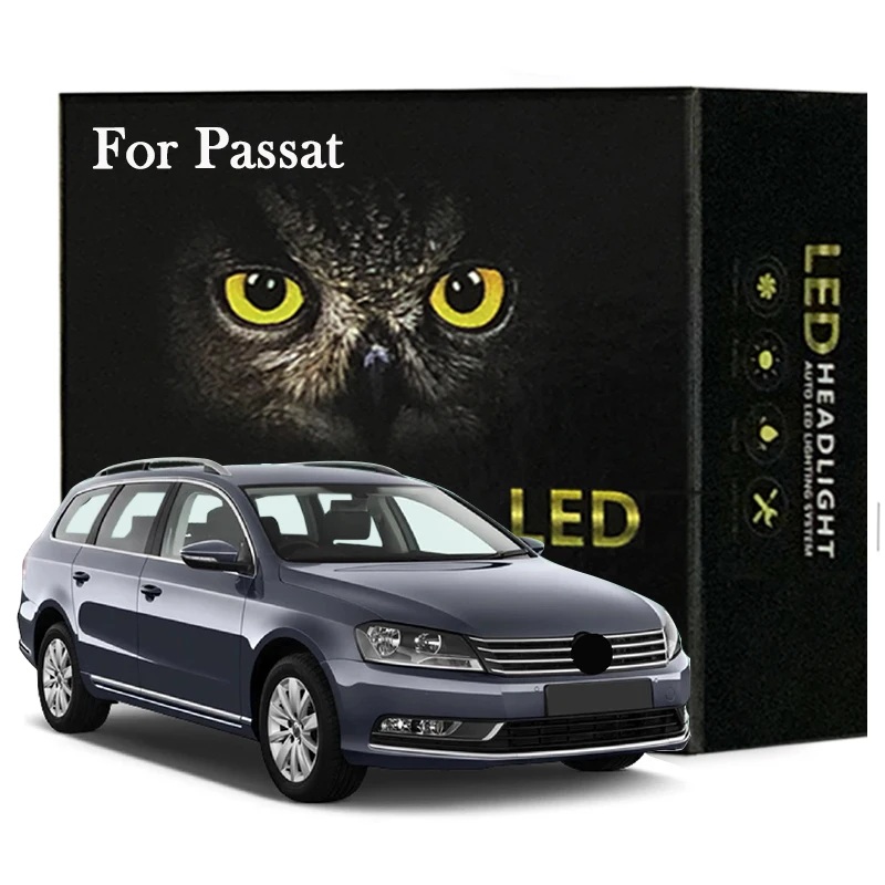 Led Interior Light Kit For VW Passat B5 B6 B7 B8 CC Sedan Variant 1998-2020 LED Dome Map Door Light Canbus 
Led Interior Light Kit For VW Passat B5 B6 B7 B8 CC Sedan Variant 1998-2020 LED Dome Map Door Light Canbus