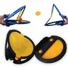 Outdoor Games Parent-Child Throwing and Catching Ball Sports Fitness Hand Grasping The Ball Racket for Adult Children Toys Gifts