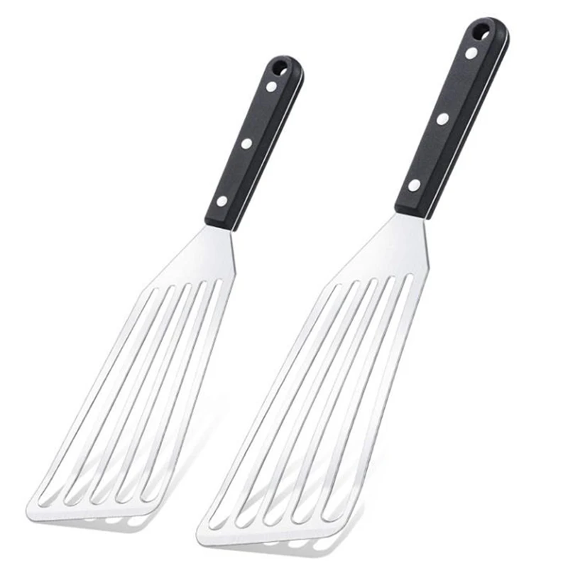 2 Pieces Slotted Fish Spatulas Wide Thin,Curved Kitchen Cooking Spatula Turner For Grilling,Frying And Cooking
2 Pieces Slotted Fish Spatulas Wide Thin,Curved Kitchen Cooking Spatula Turner For Grilling,Frying And Cooking