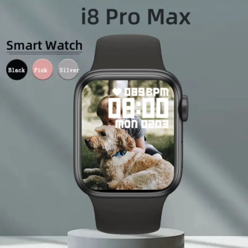 2023 New Smart Watch I8 Pro Max Answer Call Sport Fitness Tracker Custom Dial Smartwatch Men Women Gift For Apple Android Phone
2023 New Smart Watch I8 Pro Max Answer Call Sport Fitness Tracker Custom Dial Smartwatch Men Women Gift For Apple Android Phone