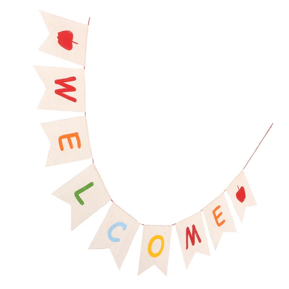 Back-to-school Supplies Party Scene Layout Come Banner Teacher Props Door Decoration
Back-to-school Supplies Party Scene Layout Come Banner Teacher Props Door Decoration