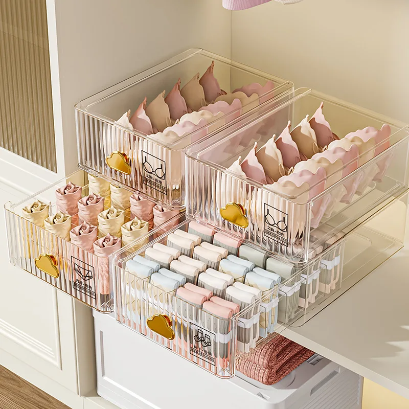 1PC 1/16/24 grids transparent Underwear Storage Box Home Compartment Bra Underwear Socks Organizer Artifact Drawer Box
1PC 1/16/24 grids transparent Underwear Storage Box Home Compartment Bra Underwear Socks Organizer Artifact Drawer Box