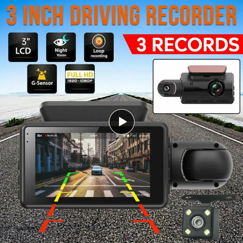 Front And Inside Camera Driving Recorder Cycle Recording Dual Lens Video Recorder 1080p Car Accessories Car Dvr Dash Cam
Front And Inside Camera Driving Recorder Cycle Recording Dual Lens Video Recorder 1080p Car Accessories Car Dvr Dash Cam