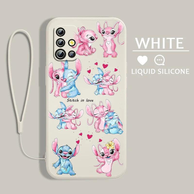 Disney Stitch Angie Phone Case For Samsung A54 A34 A04 A14 A13 A12 A31 A91 A81 A71 A51 A11 Core Lite Liquid Rope Cover
Disney Stitch Angie Phone Case For Samsung A54 A34 A04 A14 A13 A12 A31 A91 A81 A71 A51 A11 Core Lite Liquid Rope Cover
