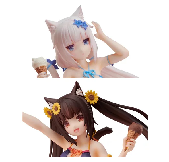 NEKOPAPA Chocolate cat ears swimwear Standing Ver. PVC Action Model Doll Toys 17CM
NEKOPAPA Chocolate cat ears swimwear Standing Ver. PVC Action Model Doll Toys 17CM