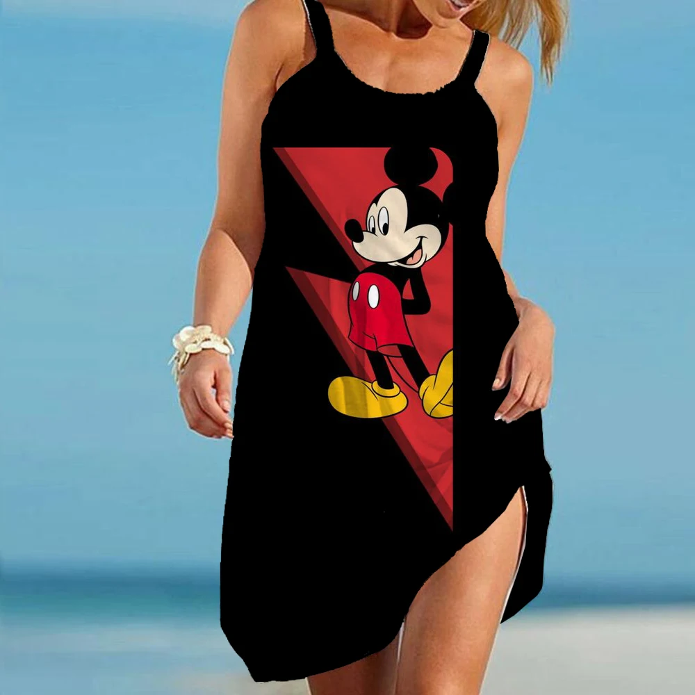 Disney Minnie Mickey Sexy Women Dress Vintage Woman Beach Dress Sling Midi Sleeveless Dresses Boho Brand Streetwear Night Dress
Disney Minnie Mickey Sexy Women Dress Vintage Woman Beach Dress Sling Midi Sleeveless Dresses Boho Brand Streetwear Night Dress