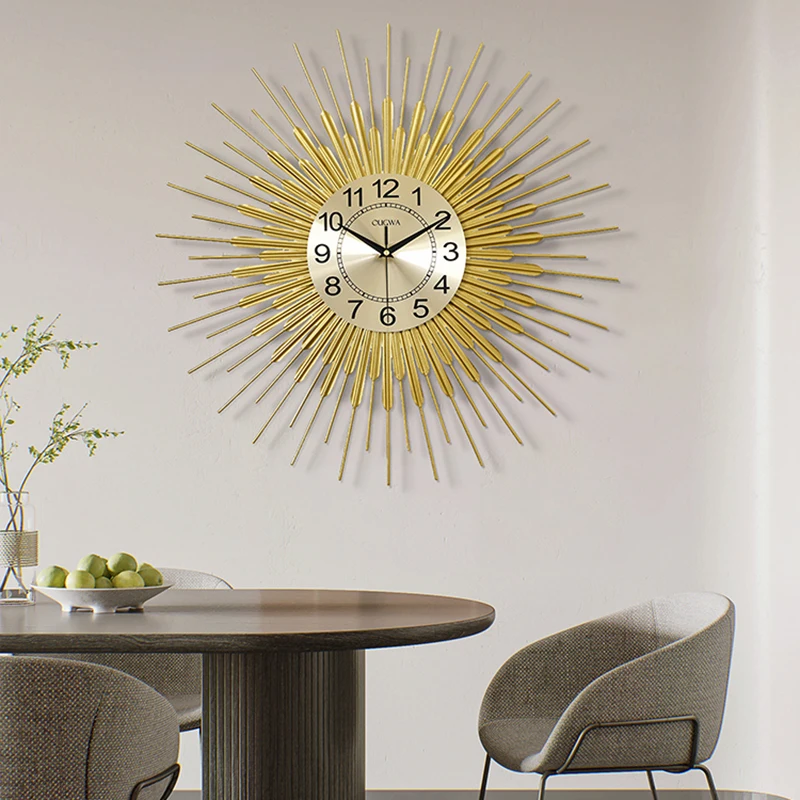 Modern Luxury Wall Clock Large Restaurant Living Room Rose Unique Kitchen Clock Installation Orologi Da Parete Smart Room Decor
Modern Luxury Wall Clock Large Restaurant Living Room Rose Unique Kitchen Clock Installation Orologi Da Parete Smart Room Decor