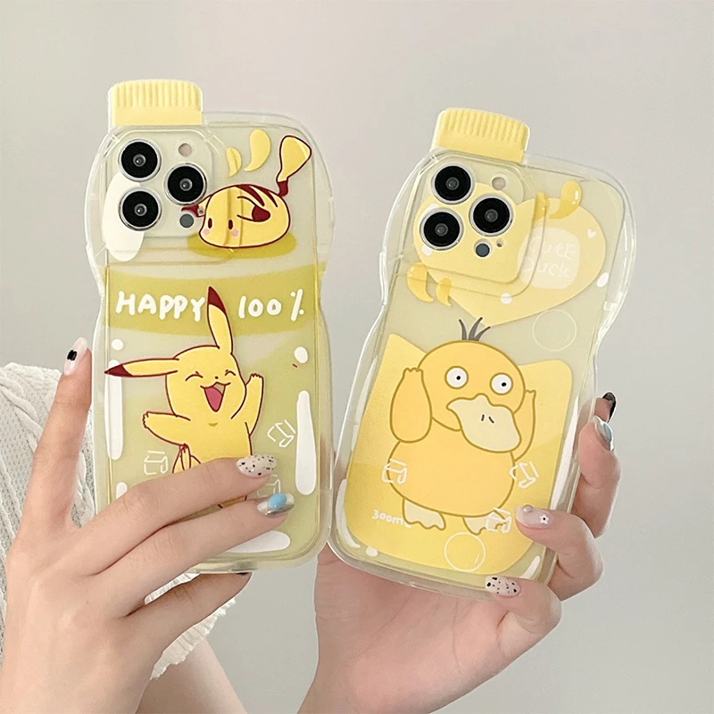 Pokemon Kawaii Anime Pikachu Psyduck Phone Case for Iphone XS 11 12 13 Pro Doll Cartoon Cellphone Protection Cover Anti-Drop
Pokemon Kawaii Anime Pikachu Psyduck Phone Case for Iphone XS 11 12 13 Pro Doll Cartoon Cellphone Protection Cover Anti-Drop