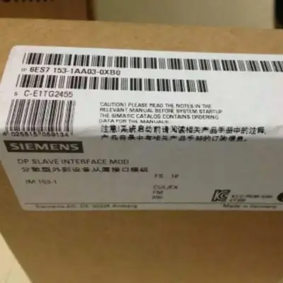6es7 153-1aa03/2ba10/2ba02/Platinum 6 Es7153 Brand New & Original Unopened 
6es7 153-1aa03/2ba10/2ba02/Platinum 6 Es7153 Brand New & Original Unopened