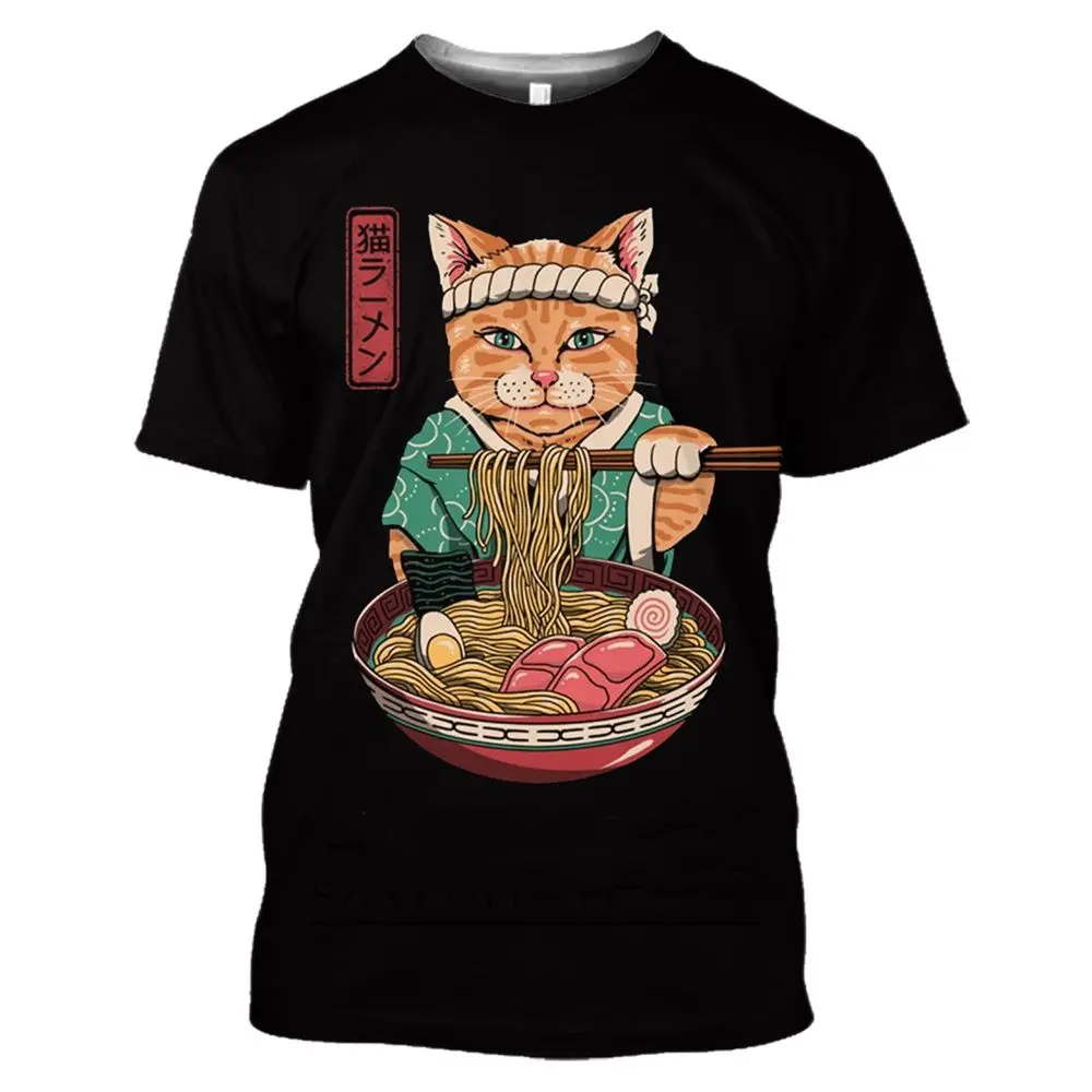 2023 Retro T Shirt For Men Japanese Samurai Cat T-shirt Summer Tshirts New Men's T-shirt Casual Short Sleeve Sports Fitness Top
2023 Retro T Shirt For Men Japanese Samurai Cat T-shirt Summer Tshirts New Men's T-shirt Casual Short Sleeve Sports Fitness Top