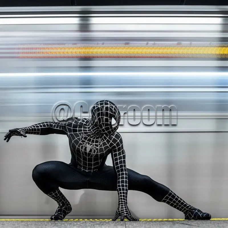 Костюм Человека-паука Tobey Maguire, черный/красный костюм паука Raimi, костюм супергероя зентая для косплея, костюмы на Хэллоуин для взрослых/детей
Костюм Человека-паука Tobey Maguire, черный/красный костюм паука Raimi, костюм супергероя зентая для косплея, костюмы на Хэллоуин для взрослых/детей