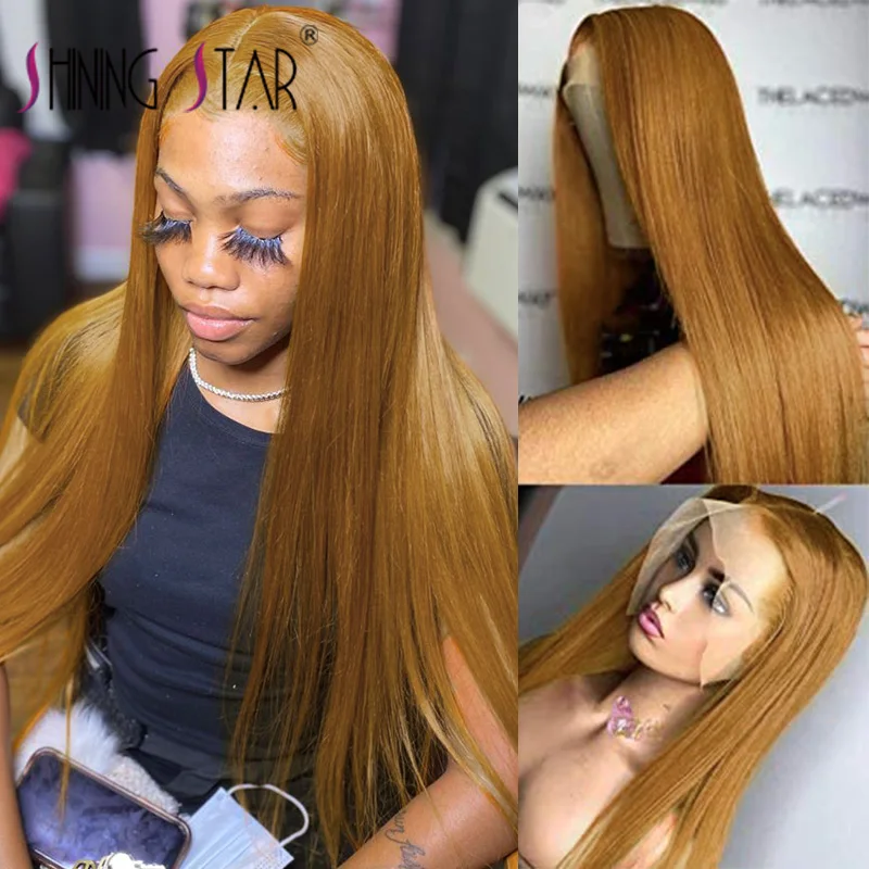 Lace Front Wigs For Women Ginger Blonde Colored Human Hair Wigs Pre Plucked Peruvian Remy Transparent Lace Frontal Wig Straight
Lace Front Wigs For Women Ginger Blonde Colored Human Hair Wigs Pre Plucked Peruvian Remy Transparent Lace Frontal Wig Straight