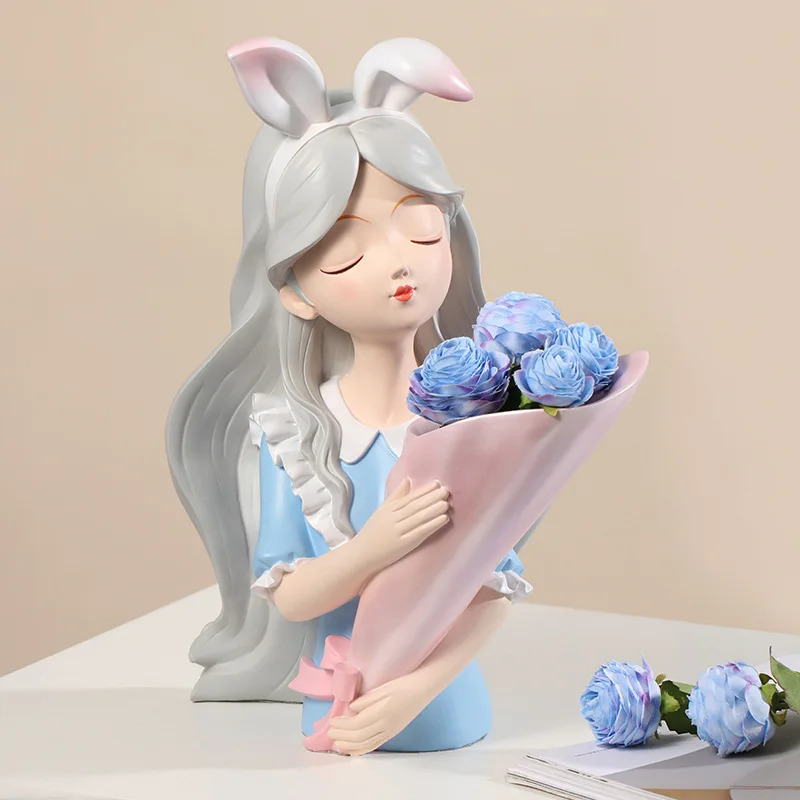 Home Decoration Modern Series Girl Statue Vase Living Room Decoration Wedding Light Luxury Senior Decoration Gift Birthday Gift
Home Decoration Modern Series Girl Statue Vase Living Room Decoration Wedding Light Luxury Senior Decoration Gift Birthday Gift