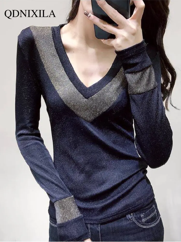 Women's Long Sleeve Top New Irregular Off-the-shoulder T-shirt, Slim Top, Sexy High Neck Long Sleeve Undershirt Top Women
Women's Long Sleeve Top New Irregular Off-the-shoulder T-shirt, Slim Top, Sexy High Neck Long Sleeve Undershirt Top Women