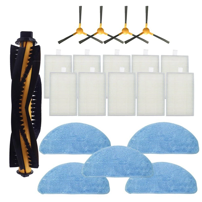 Боковая щетка, насадка на швабру, фильтр HEPA для Proscenic 800T 820S Запчасти для робота-пылесоса
Боковая щетка, насадка на швабру, фильтр HEPA для Proscenic 800T 820S Запчасти для робота-пылесоса