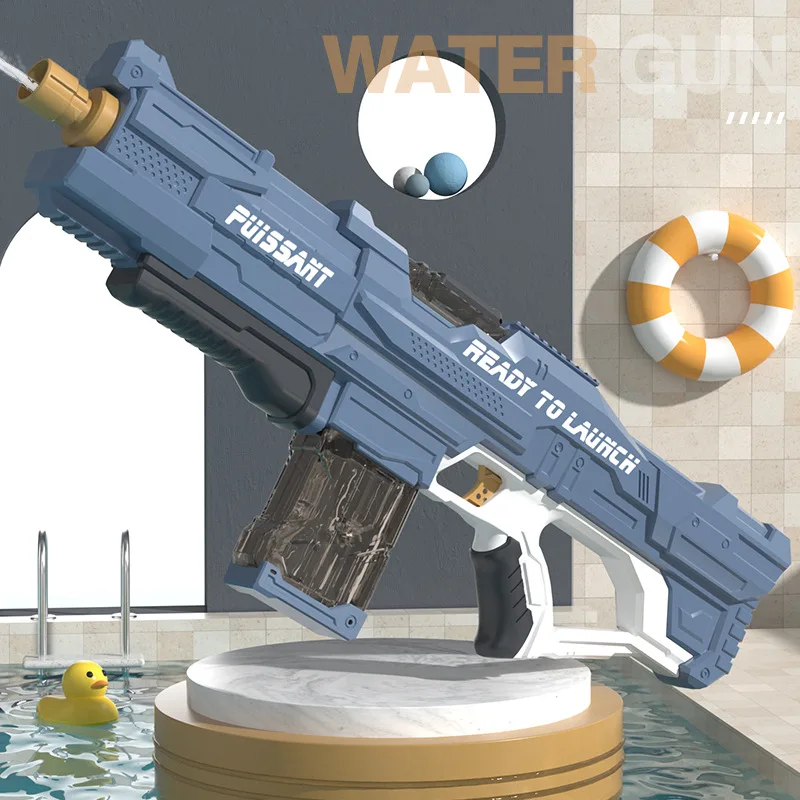 New Electric Water Gun High-Tech Children's Toys Outdoor Beach Pool Large-capacity Summer Gel Blaster Water Guns for Kids Adults
New Electric Water Gun High-Tech Children's Toys Outdoor Beach Pool Large-capacity Summer Gel Blaster Water Guns for Kids Adults