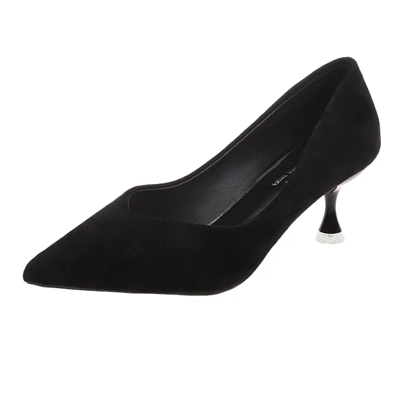 Suede Women's High Heel Women's Shoes Fashion Ladies Shoes Pointed Stiletto High Heel Ladies Shoes New Party Shoes Women2022
Suede Women's High Heel Women's Shoes Fashion Ladies Shoes Pointed Stiletto High Heel Ladies Shoes New Party Shoes Women2022