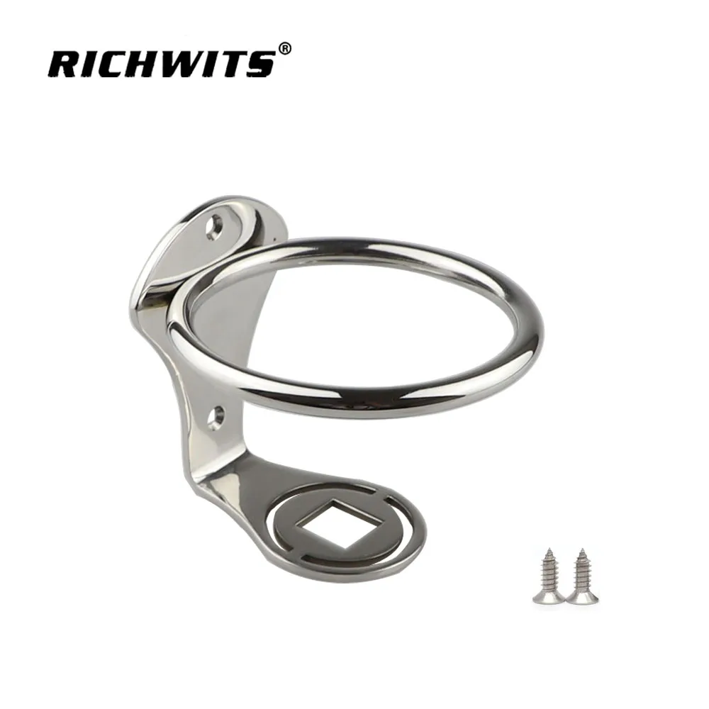 Boat Ring Drink Holder Cup Holder Marine 304 Stainless Steel Ring Accessory Replacement for Yacht Truck
Boat Ring Drink Holder Cup Holder Marine 304 Stainless Steel Ring Accessory Replacement for Yacht Truck