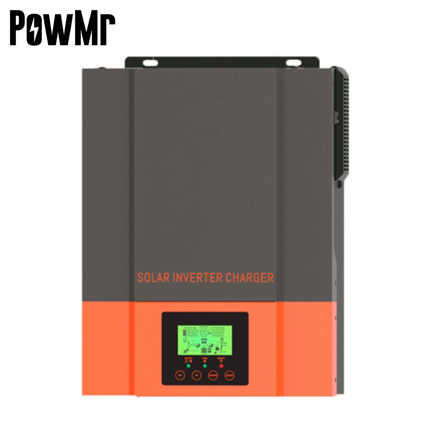 

Высокочастотный Гибридный солнечный инвертор PowMr, 1500 кВА, 220 Вт, 12 В, 450 в, в, встроенный контроллер Заряда MPPT 80 А, кВт, немодулированный синусои...
