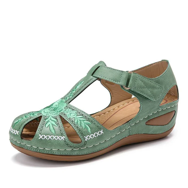 Women Sandals Summer Rome Vintage Hollow out Wedge Heels Platform Ladies Shoes Hook Loop Embroidery Sewing Female Sandal
Women Sandals Summer Rome Vintage Hollow out Wedge Heels Platform Ladies Shoes Hook Loop Embroidery Sewing Female Sandal
