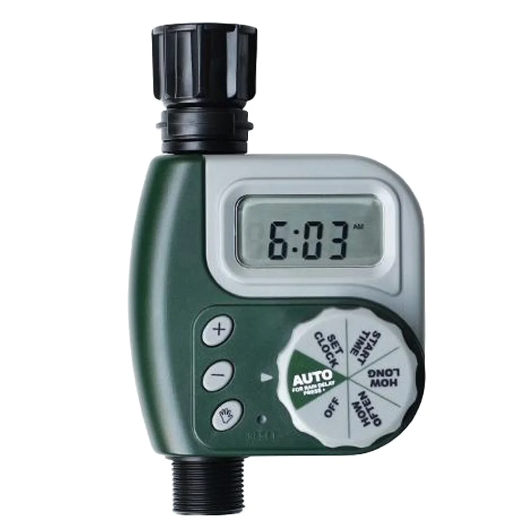 Digital Programmable Water Timer Weatherproof Garden Lawn Faucet Hose Timer Automatic Irrigation Controller Watering Device
Digital Programmable Water Timer Weatherproof Garden Lawn Faucet Hose Timer Automatic Irrigation Controller Watering Device