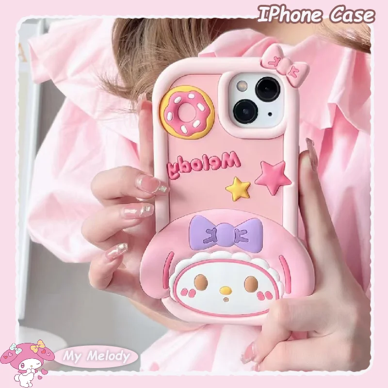 Чехол для IPhone Kawaii Sanrio My Melody подходит для IPhone 14 13 12 11 Pro Max 3d мультяшный аниме чехол силиконовый полностью закрывающий мягкий чехол
Чехол для IPhone Kawaii Sanrio My Melody подходит для IPhone 14 13 12 11 Pro Max 3d мультяшный аниме чехол силиконовый полностью закрывающий мягкий чехол