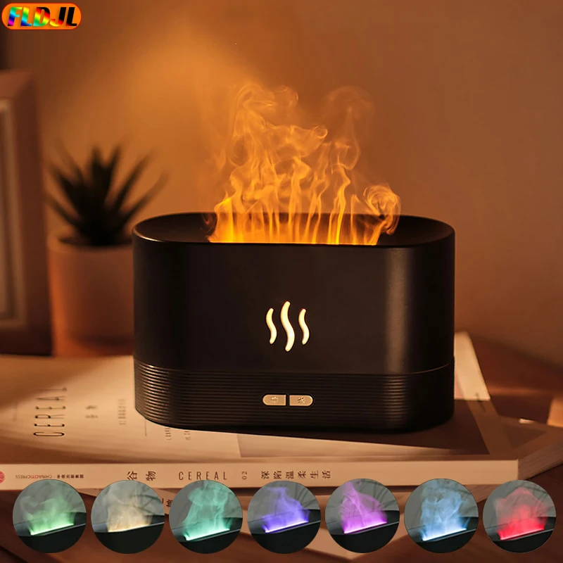 Ароматический диффузор, увлажнитель воздуха, ультразвуковой генератор холодного тумана, распылитель, светодиодная лампа с эфирным маслом и пламенем для спальни, гостиной, светильник 
Ароматический диффузор, увлажнитель воздуха, ультразвуковой генератор холодного тумана, распылитель, светодиодная лампа с эфирным маслом и пламенем для спальни, гостиной, светильник