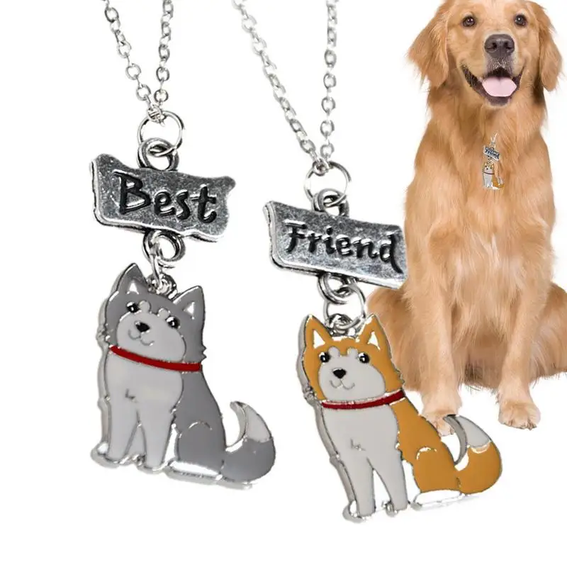 Dog Pendant Necklace 2pcs Cute Pet Pendant Necklace For Women Unique Pendant For Daily Wear Traveling Dating Suitable For Pet
Dog Pendant Necklace 2pcs Cute Pet Pendant Necklace For Women Unique Pendant For Daily Wear Traveling Dating Suitable For Pet