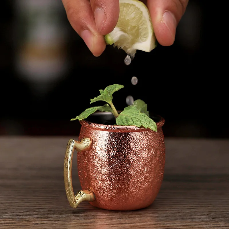 304# stainless steel mini mule cup set shot cup 60ml creative cocktail cup Wine set 
304# stainless steel mini mule cup set shot cup 60ml creative cocktail cup Wine set