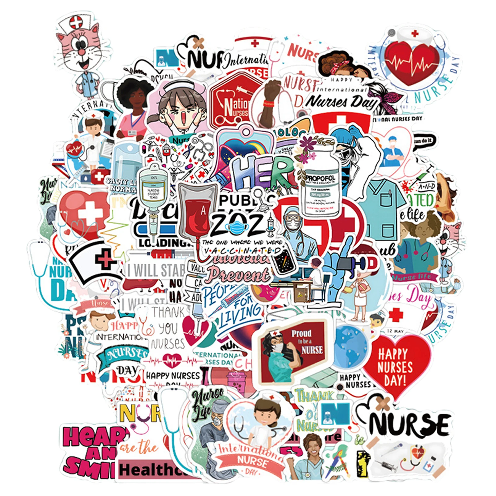 Стикеры для компьютера, скейтборда, ноутбука, медсестры, 300 шт.
Стикеры для компьютера, скейтборда, ноутбука, медсестры, 300 шт.