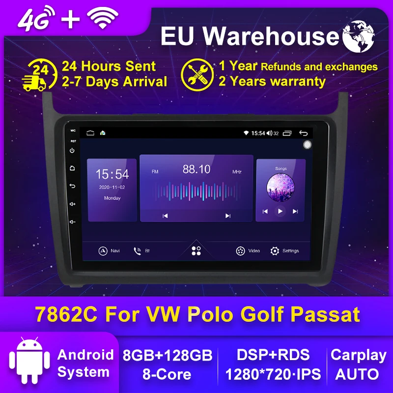 Автомагнитола MEKEDE 9 ''на Android 11, мультимедийный проигрыватель для Volkswagen VW Polo Passat Golf 8G 128G DSP, охлаждающий вентилятор 4G WIFI 2din
Автомагнитола MEKEDE 9 ''на Android 11, мультимедийный проигрыватель для Volkswagen VW Polo Passat Golf 8G 128G DSP, охлаждающий вентилятор 4G WIFI 2din