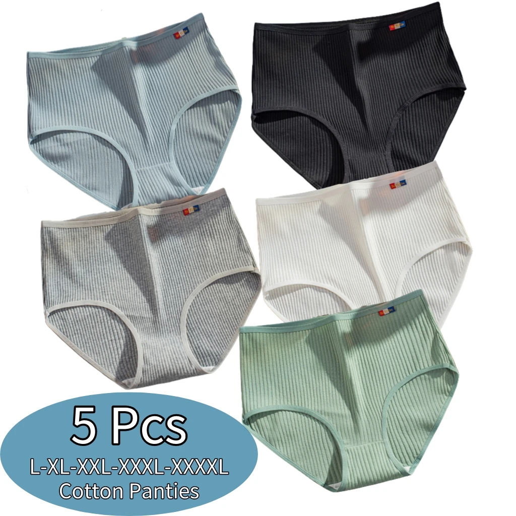 3/5Pcs Set Women XXXL Underwear Female Cotton High Waist Panties Brief Ladies Plus Size Seamless Sexy Lingerie трусы женские
3/5Pcs Set Women XXXL Underwear Female Cotton High Waist Panties Brief Ladies Plus Size Seamless Sexy Lingerie трусы женские