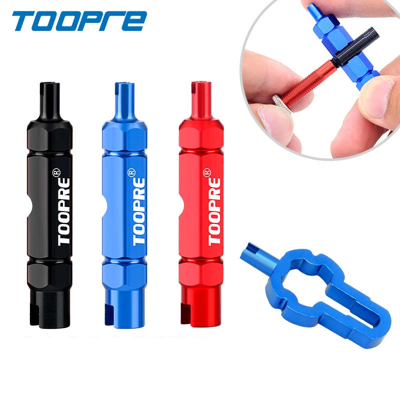 2Pcs TOOPRE Bicycle Schrader Presta Valve Core Wrench Tool MTB Road Bike Tire Valve Extension Remover Wrench Tire Repair Tools
2Pcs TOOPRE Bicycle Schrader Presta Valve Core Wrench Tool MTB Road Bike Tire Valve Extension Remover Wrench Tire Repair Tools