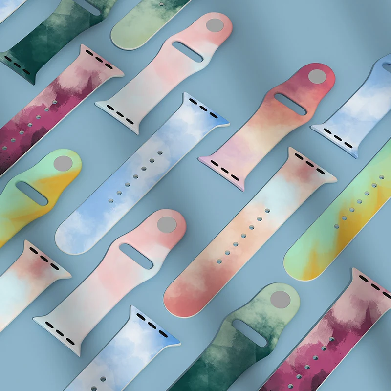 Colorful Silicone For apple watch band 44mm 42mm 40mm Sport Girl Smartwatch Strap Correa iWatch series 7 6 5 4 3 45mm 41mm 38mm
Colorful Silicone For apple watch band 44mm 42mm 40mm Sport Girl Smartwatch Strap Correa iWatch series 7 6 5 4 3 45mm 41mm 38mm