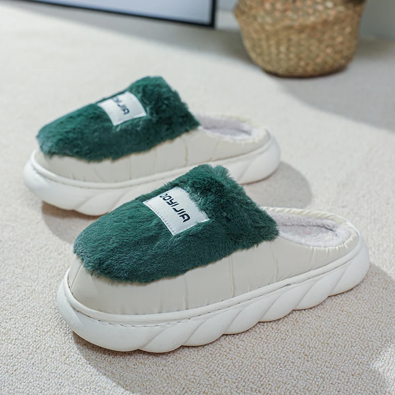 Men and Women Winter Cotton Slippers With Plush Keeping Warm Mules Unisex Home Indoor Fashion Comfy Half Loafers Couple Sandals
Men and Women Winter Cotton Slippers With Plush Keeping Warm Mules Unisex Home Indoor Fashion Comfy Half Loafers Couple Sandals