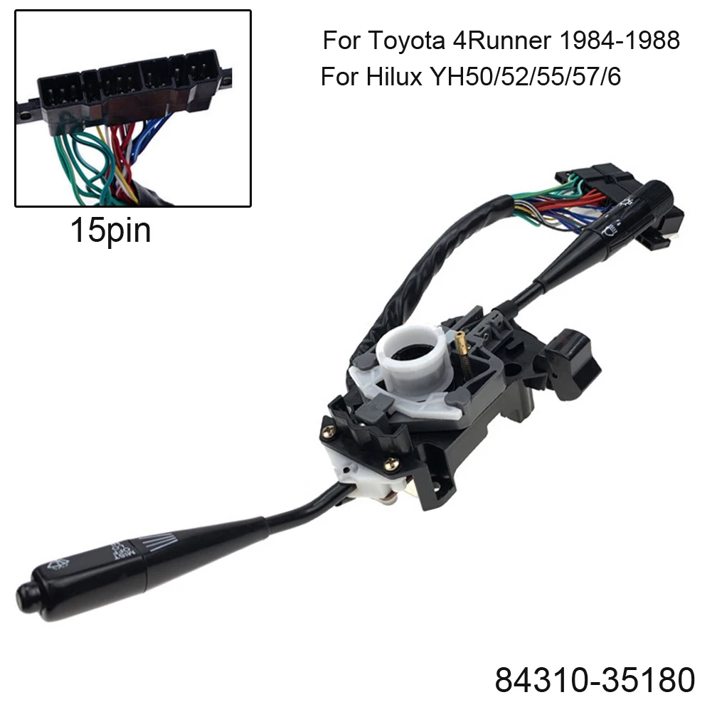 Переключатель рулевого колеса, 15 контактов для Toyota 4runner 1984-1988 для Hilux YH50/52/55/57/6 84310-35180, 8431035180
Переключатель рулевого колеса, 15 контактов для Toyota 4runner 1984-1988 для Hilux YH50/52/55/57/6 84310-35180, 8431035180