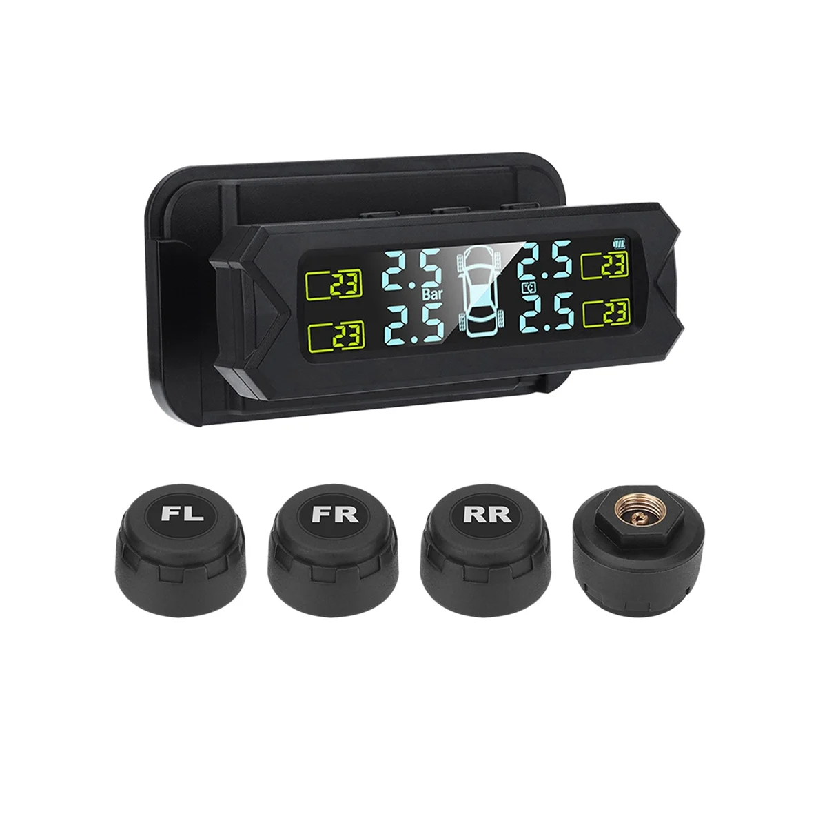 Tire Pressure Monitoring System Tpms on the Windshield Wireless Safety Tire Pressure Monitor with 4
Tire Pressure Monitoring System Tpms on the Windshield Wireless Safety Tire Pressure Monitor with 4
