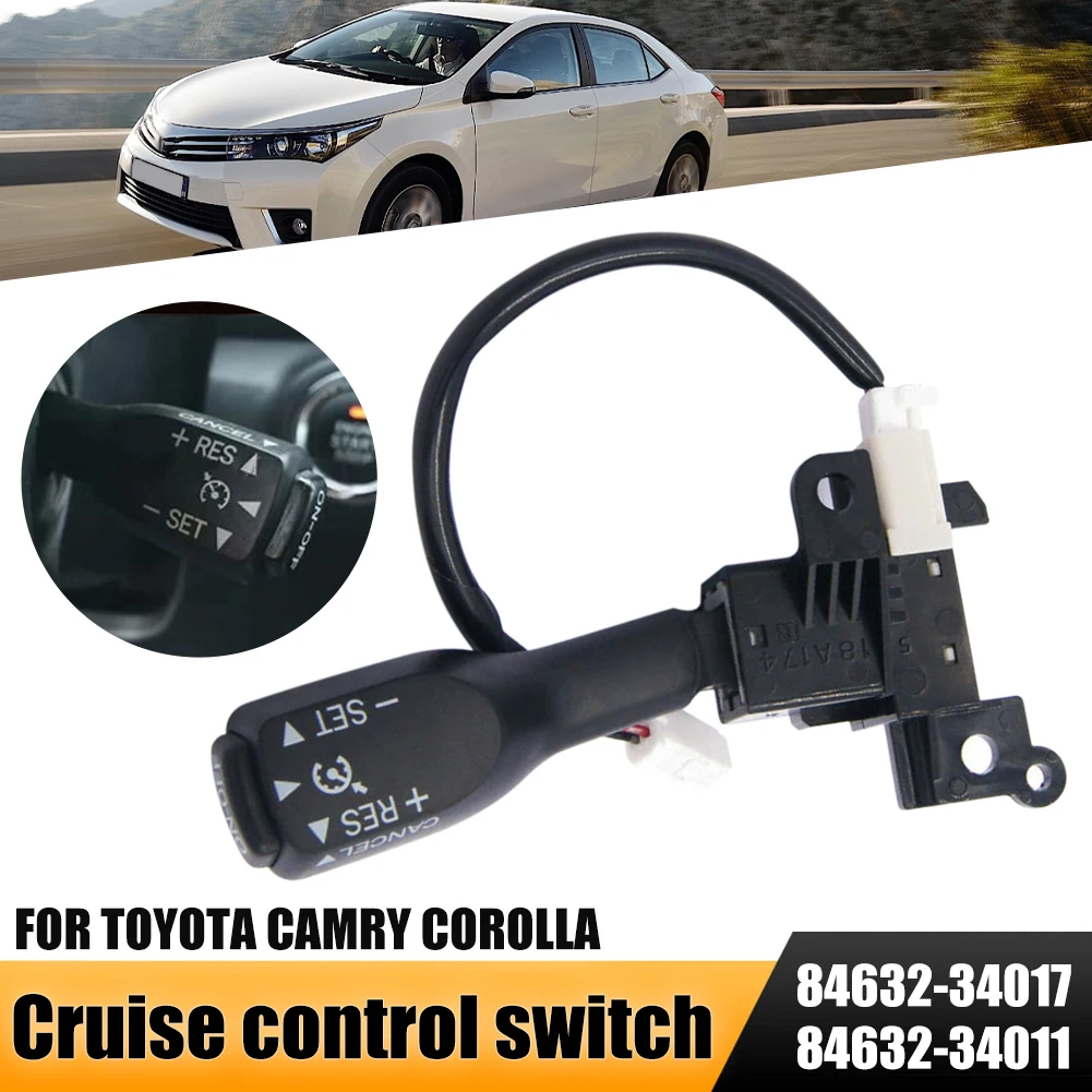 Cruise Control Switch for Toyota Corolla Camry Cruiser Highlander RAV4 Prius 84632-34011 84632-34017
Cruise Control Switch for Toyota Corolla Camry Cruiser Highlander RAV4 Prius 84632-34011 84632-34017