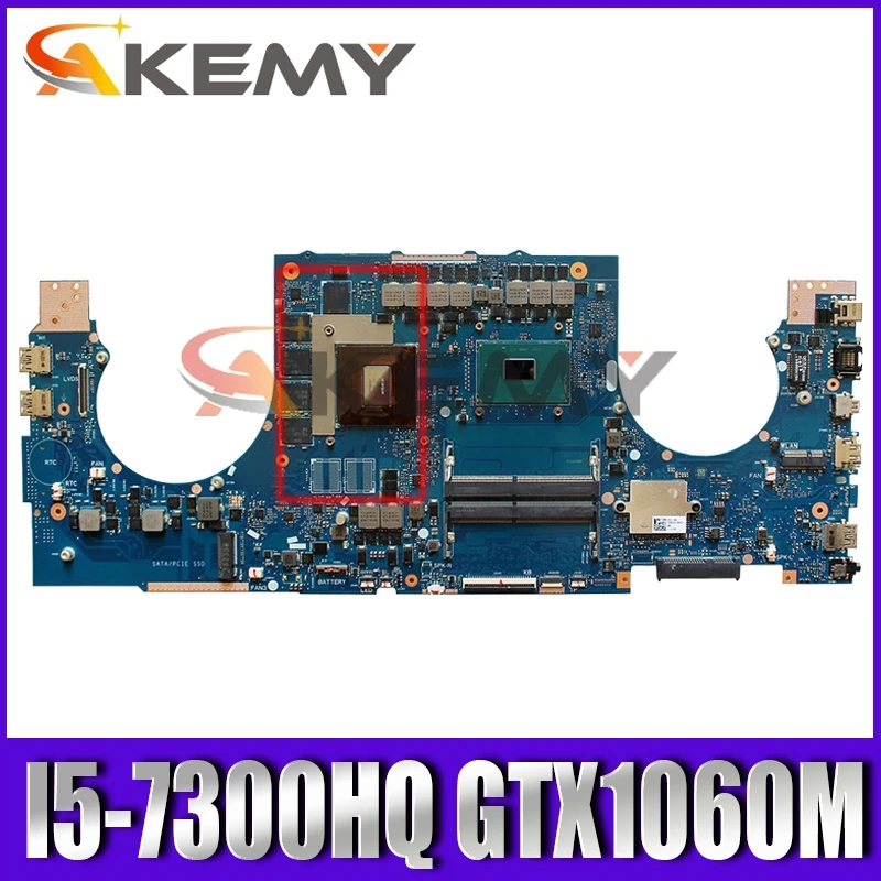 Akemy GL702VM Motherboard For ASUS ROG S7V GL702VMK GL702VSK GL702VML Laptop Motherboard I5-7300HQ GTX1060M-3GB Test work 100%
Akemy GL702VM Motherboard For ASUS ROG S7V GL702VMK GL702VSK GL702VML Laptop Motherboard I5-7300HQ GTX1060M-3GB Test work 100%