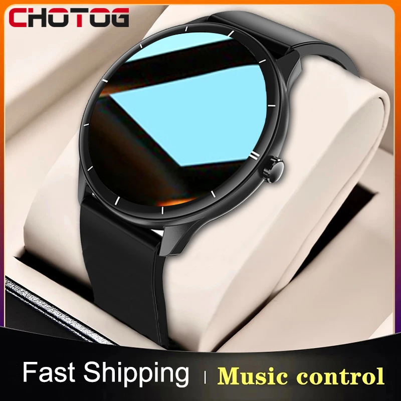 CHOTOG 2021 Smart Watch Body Temperature Fitness Tracker Heart Rate Monitor Smartwatch Men Women Sport Music Control Round Clock
CHOTOG 2021 Smart Watch Body Temperature Fitness Tracker Heart Rate Monitor Smartwatch Men Women Sport Music Control Round Clock