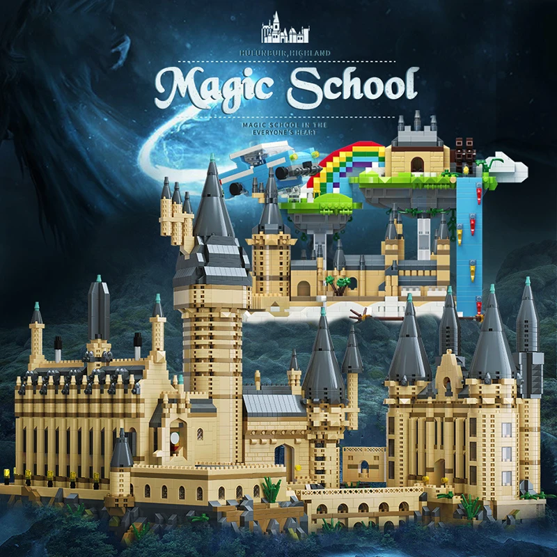 New Micro Bricks City Creativeal Medieval Magic Castle Series School Architecture Model Building Blocks Gifts Toys Kids Adults
New Micro Bricks City Creativeal Medieval Magic Castle Series School Architecture Model Building Blocks Gifts Toys Kids Adults