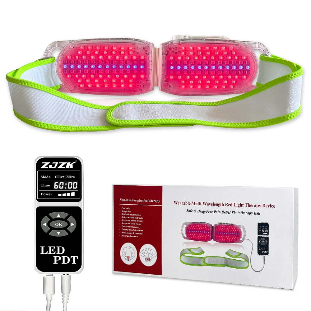Носимые устройства ZJZK, инфракрасный светодиодный фототерапевтический аппарат, пояс с несколькими длинами волны для похудения
Носимые устройства ZJZK, инфракрасный светодиодный фототерапевтический аппарат, пояс с несколькими длинами волны для похудения