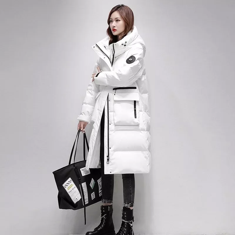 Новинка 2023, длинные женские куртки на 90% белом утином пуху, высококачественные теплые пальто с капюшоном, облегающие модные повседневные ут...
Новинка 2023, длинные женские куртки на 90% белом утином пуху, высококачественные теплые пальто с капюшоном, облегающие модные повседневные ут...