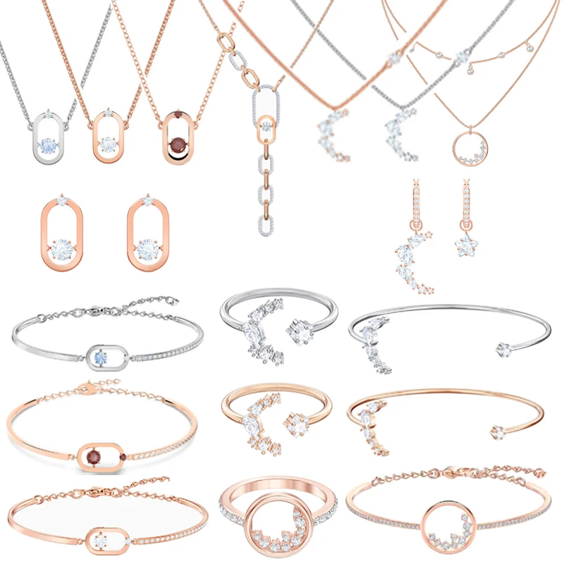 SWA classic Bracelet Necklace Earrings jewel embellishment for ladies to attend party jewelry wholesale gifts.
SWA classic Bracelet Necklace Earrings jewel embellishment for ladies to attend party jewelry wholesale gifts.