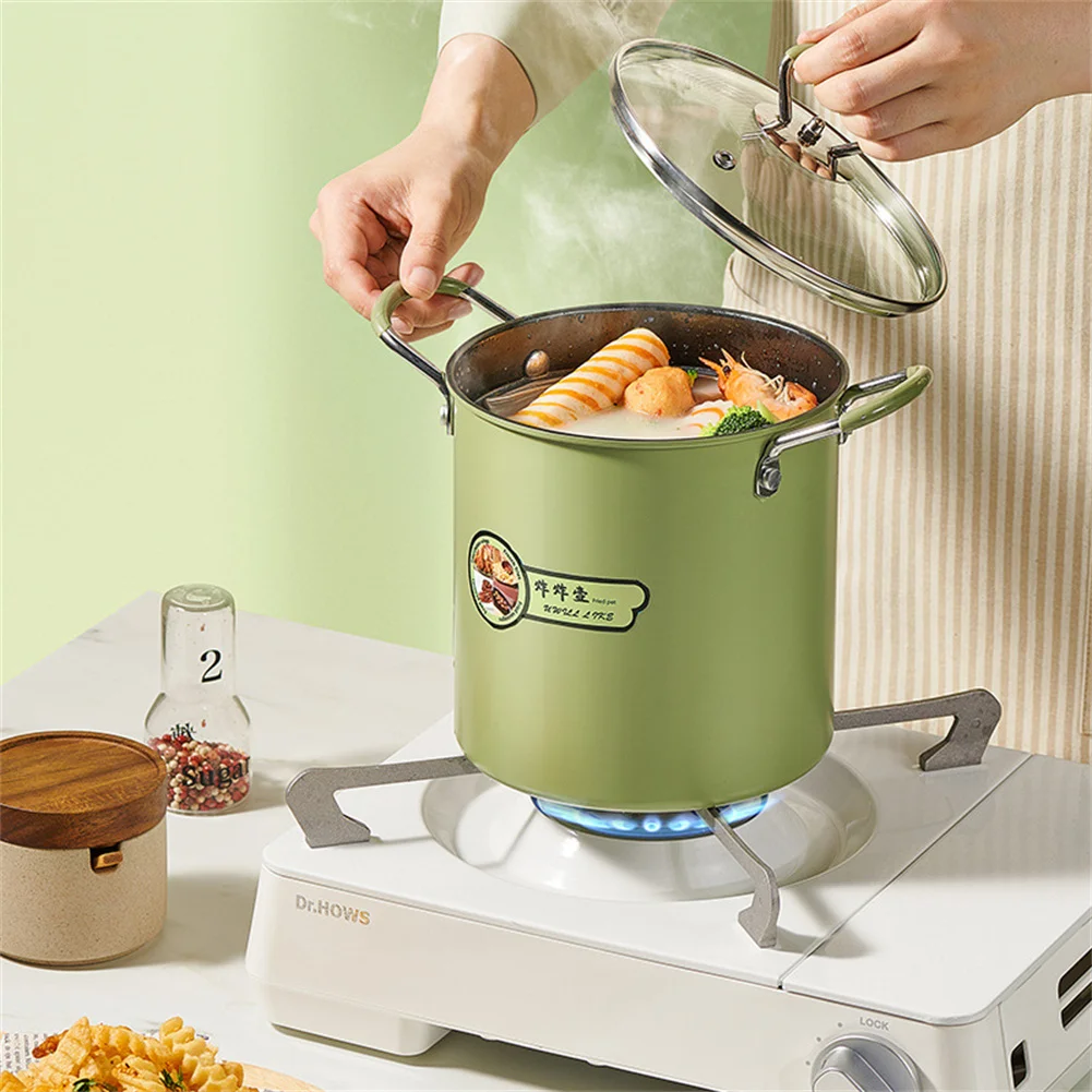 Japanese Deep Fryer Kitchen Cookware Tempura Frying Pot Cooking Pan With Strainer And Lid 3.5L 16*18cm
Japanese Deep Fryer Kitchen Cookware Tempura Frying Pot Cooking Pan With Strainer And Lid 3.5L 16*18cm