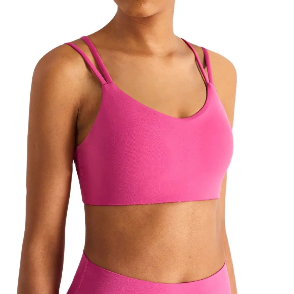 NCLAGEN Sport Bra Sexy Woman Running High Suport Push-up Top Gym Underwear Breathable Thin Shoulder Strap Workout Yoga Blouse 
NCLAGEN Sport Bra Sexy Woman Running High Suport Push-up Top Gym Underwear Breathable Thin Shoulder Strap Workout Yoga Blouse