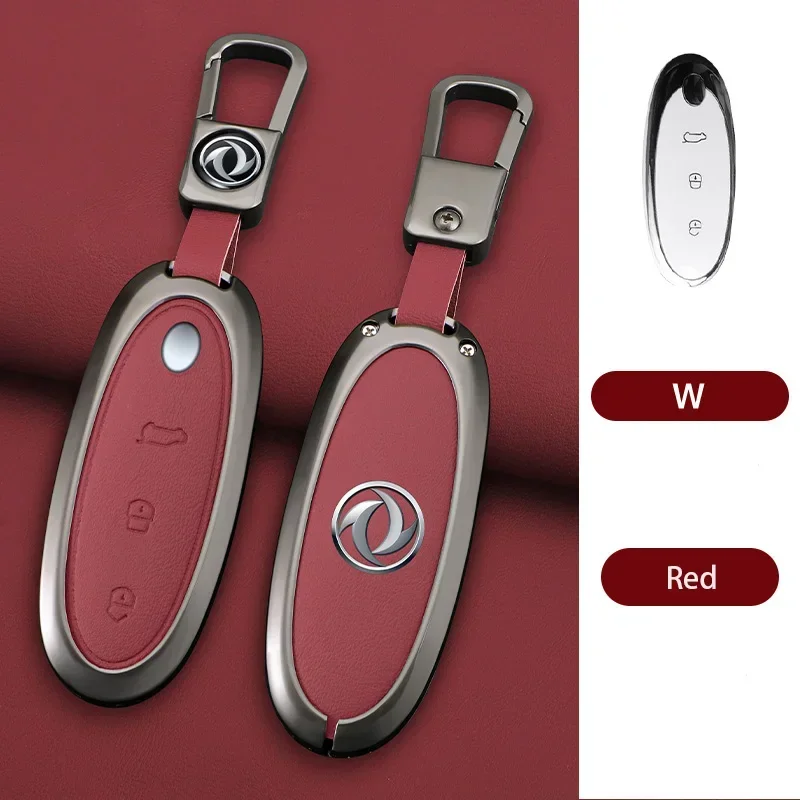 3 кнопки из цинкового сплава + кожаный чехол для автомобильного ключа, чехол для 2024 Dongfeng NAMMI 01, новая энергетическая защита от удаленного ключа 
3 кнопки из цинкового сплава + кожаный чехол для автомобильного ключа, чехол для 2024 Dongfeng NAMMI 01, новая энергетическая защита от удаленного ключа